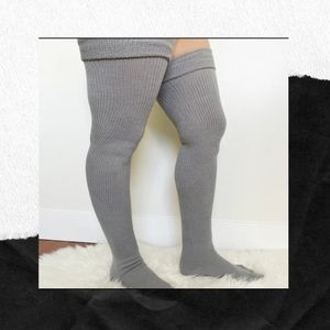 Knit Plus Size Thigh Highs NEW IN PACKAGE